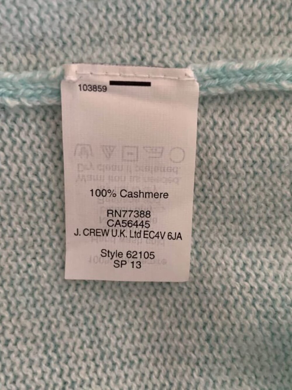 J.Crew 100% Cashmere Lightweight Sweater - Picture 4 of 4